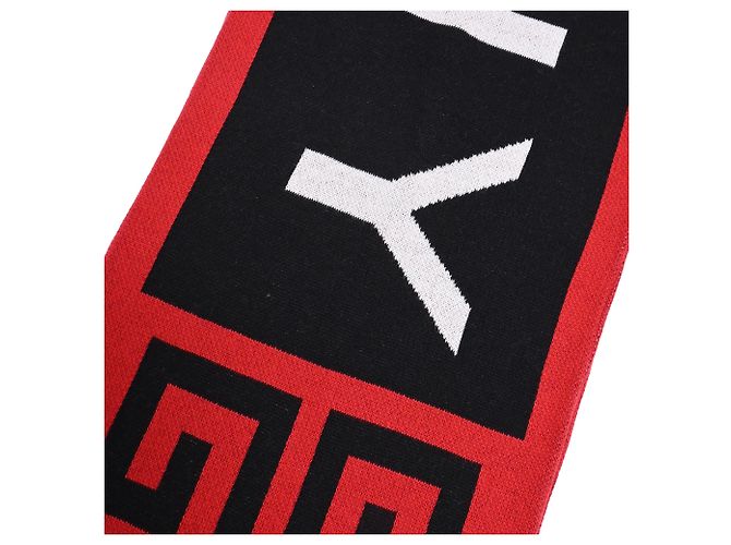Givenchy Logo-Print Scarf in Multicolor Cotton Multiple colors - view 4