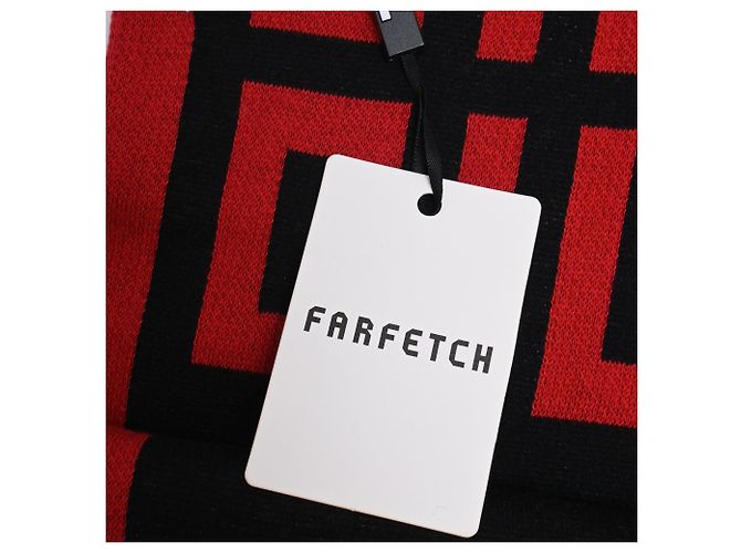 Givenchy Logo-Print Scarf in Multicolor Cotton Multiple colors - view 6