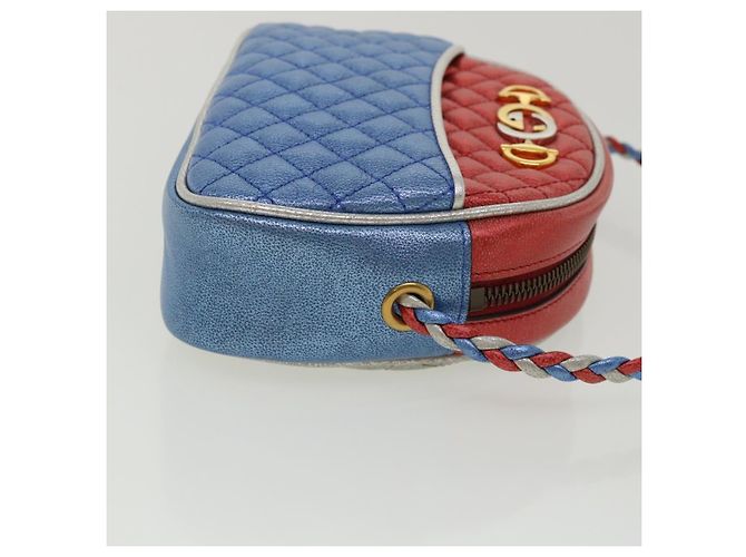 Gucci Trapuntata Camera em pele de cordeiro Multicor - vista 3