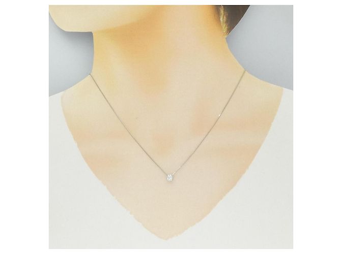 Autre Marque Collana Diamond PT1000 PT850 Argento - vista 6