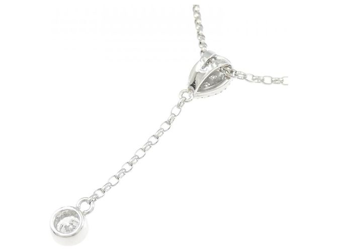 Autre Marque Collana di Diamanti PT900 PT850 Argento - vista 4