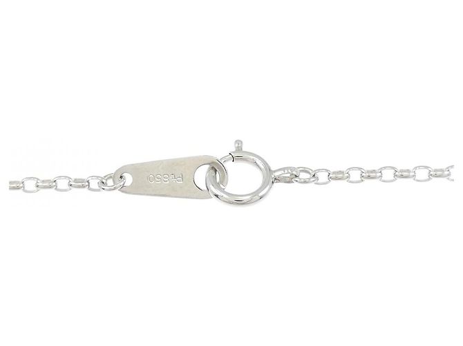 Autre Marque Collana di Diamanti PT900 PT850 Argento - vista 5