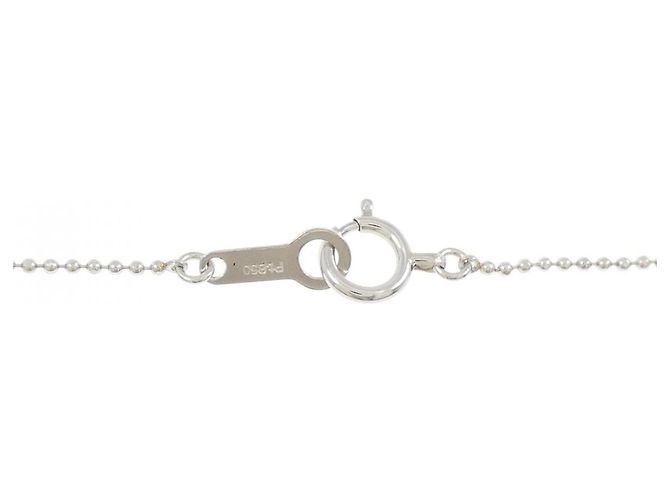 Autre Marque Collana di Diamanti PT900 PT850 Argento - vista 5