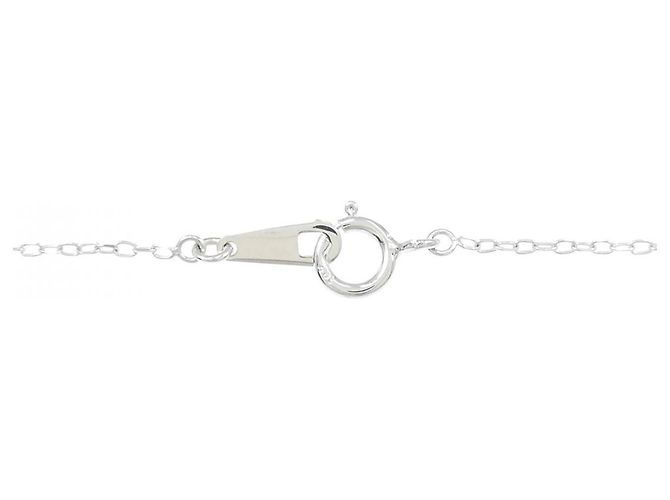 Autre Marque Collana in oro bianco 10K e diamanti Argento - vista 5