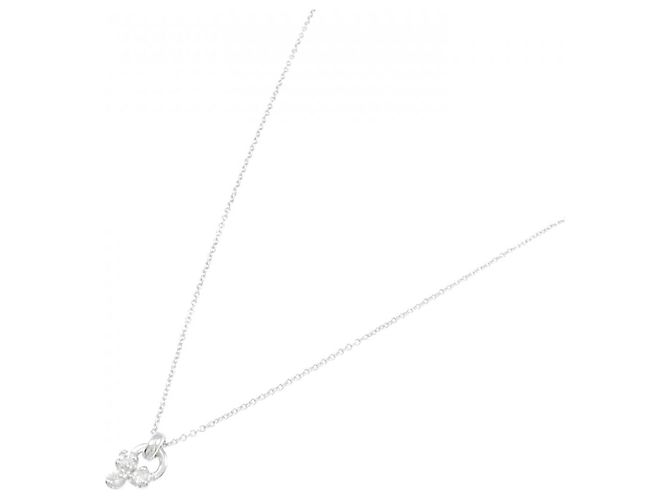 Autre Marque Collana con diamante Au750 Argento - vista 2