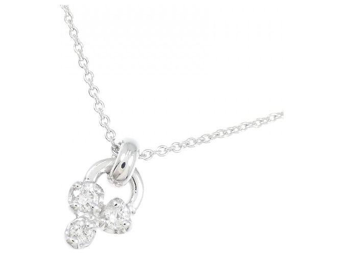 Autre Marque Collana con diamante Au750 Argento - vista 3