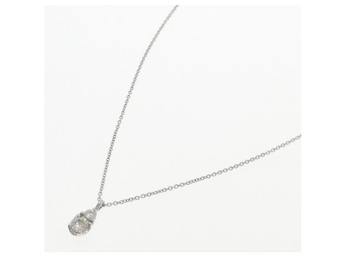 Autre Marque Collana con diamante Au750 Argento - vista 2