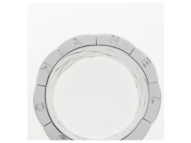 Timeless Chanel Matelasse 750 Weißgold Ring Silber - Ansicht 4