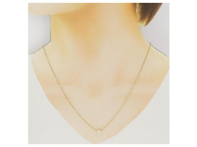 Autre Marque Collana con Diamanti Au750 D'oro - vista 6