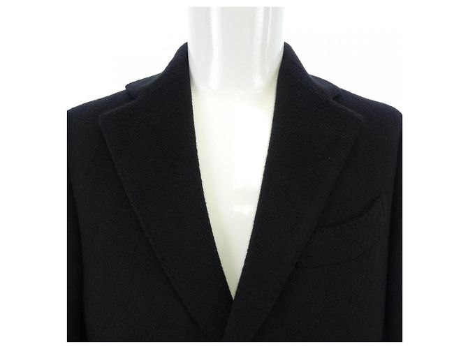 Autre Marque Abrigo Chester camel Lardini Negro - vista 5