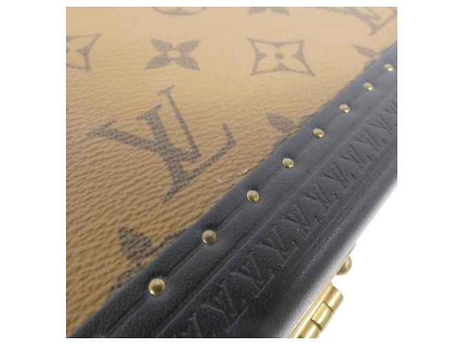 Louis Vuitton Coffret Tresor Monogram Reverse Jewelry Case Braun - Ansicht 6