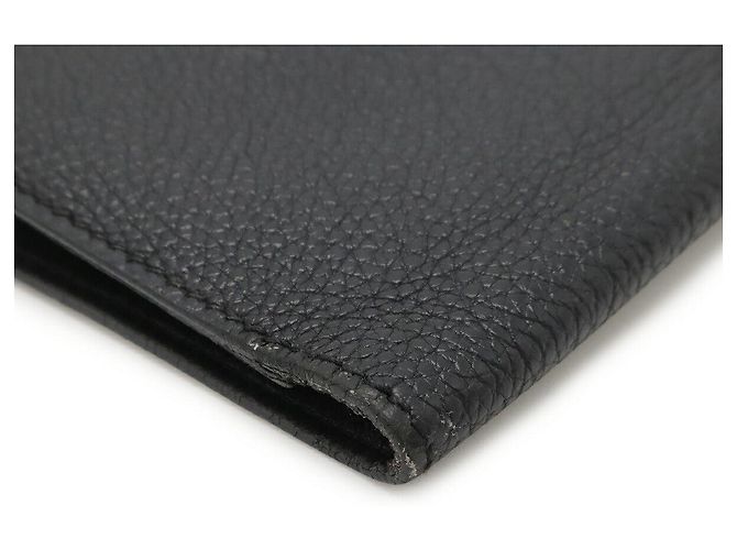 Hermès Dogon MM Togo Long Wallet Schwarz - Ansicht 3