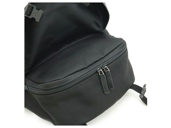 Borsa a tracolla 2way in tela nylon e pelle Gucci Sherry Line Nero Rosso Verde - vista 6
