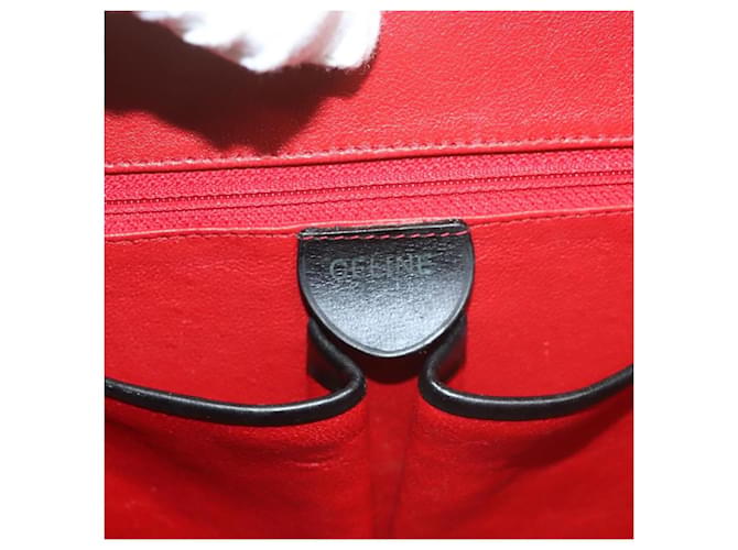 Céline Celine Pelle Vintage Nero - vista 7