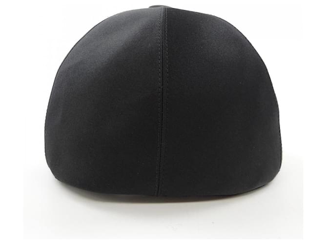 Hermès H232014N Technical Satin Cap 57 Schwarz - Ansicht 4