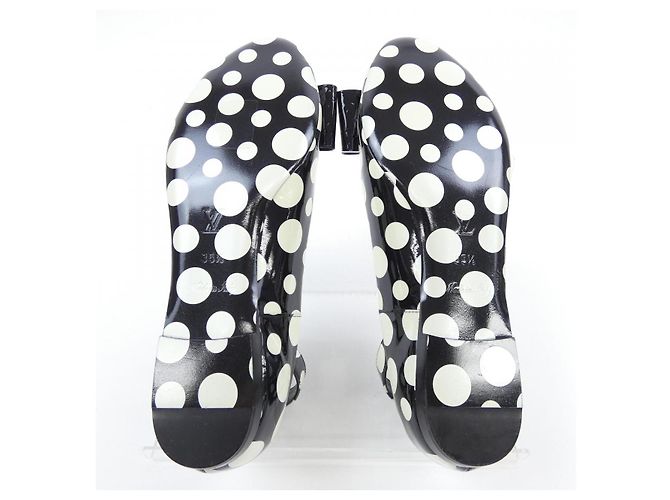 Scarpe basse Louis Vuitton Yayoi Kusama Nero - vista 4