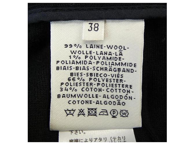 Hermès Hermes Wollhose Schwarz - Ansicht 3