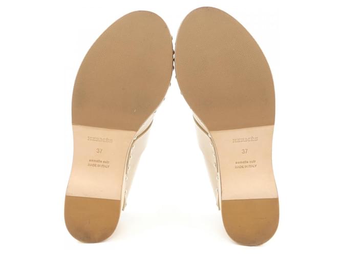 Hermès Scarpe Hermes Beige - vista 4