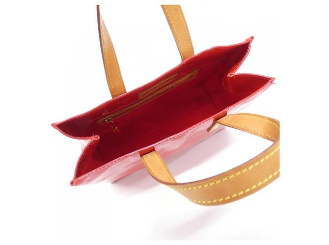 Borsa Louis Vuitton Vernis Rosso - vista 6