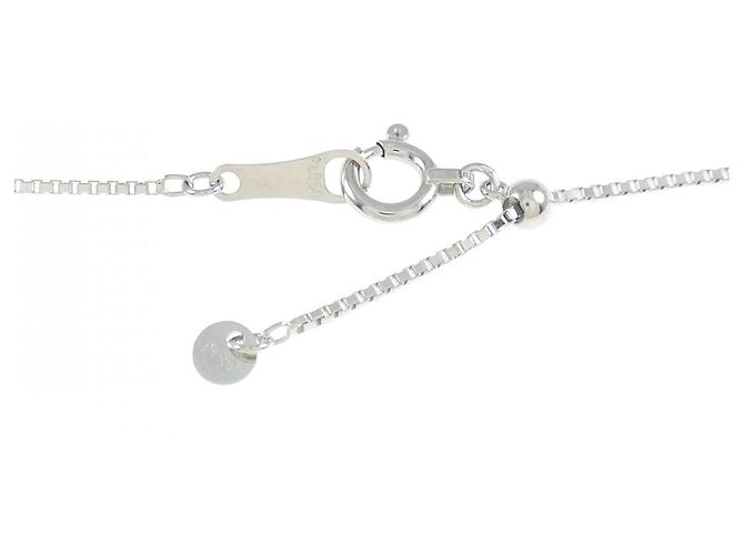 Autre Marque Collana con Diamanti Pt900 Pt850 Argento - vista 5