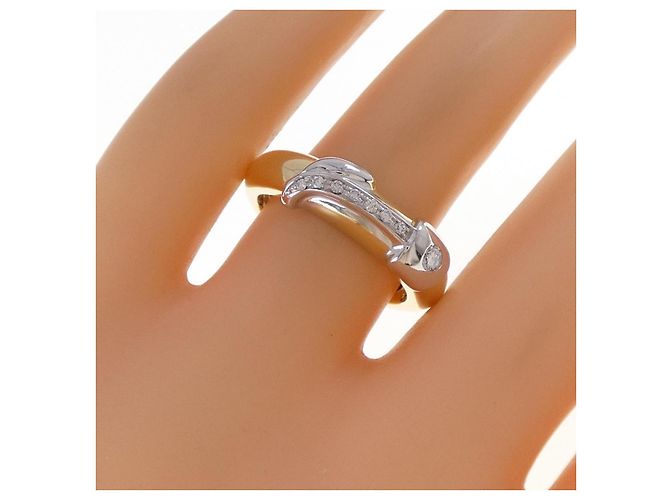 Autre Marque Anello Chimento Au750 Diamond D'oro - vista 5