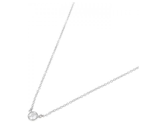 Collana Tiffany & Co. By The Yard in platino e diamante Argento - vista 2