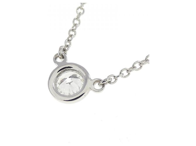 Collana Tiffany & Co. By The Yard in platino e diamante Argento - vista 4