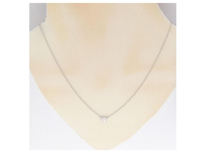 Collana Tiffany & Co. By The Yard in platino e diamante Argento - vista 6