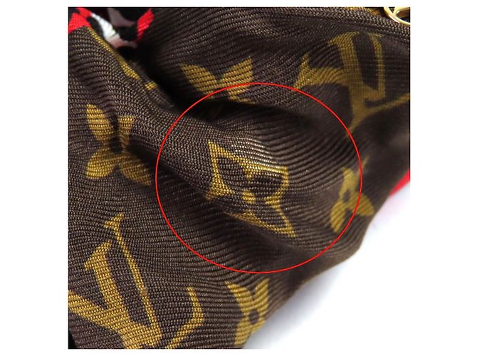 Louis Vuitton Mehrfarbiges Haar-Accessoire aus Seide Mehrfarben - Ansicht 10