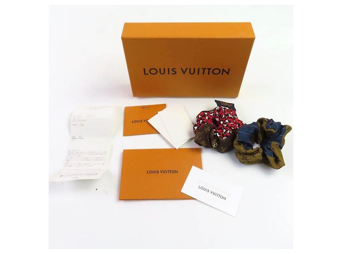 Louis Vuitton Mehrfarbiges Haar-Accessoire aus Seide Mehrfarben - Ansicht 2