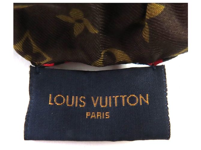 Louis Vuitton Mehrfarbiges Haar-Accessoire aus Seide Mehrfarben - Ansicht 6