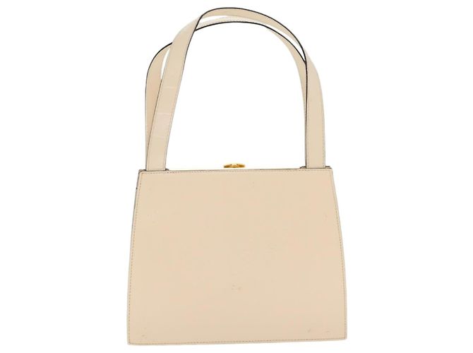 Céline Celine vintage en cuir Écru - vue 2