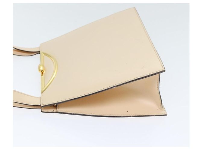 Céline Celine vintage en cuir Écru - vue 4