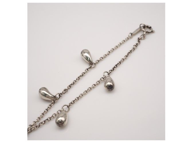 Pulseira charm de prata Tiffany & Co. Elsa Peretti Teardrop - vista 3