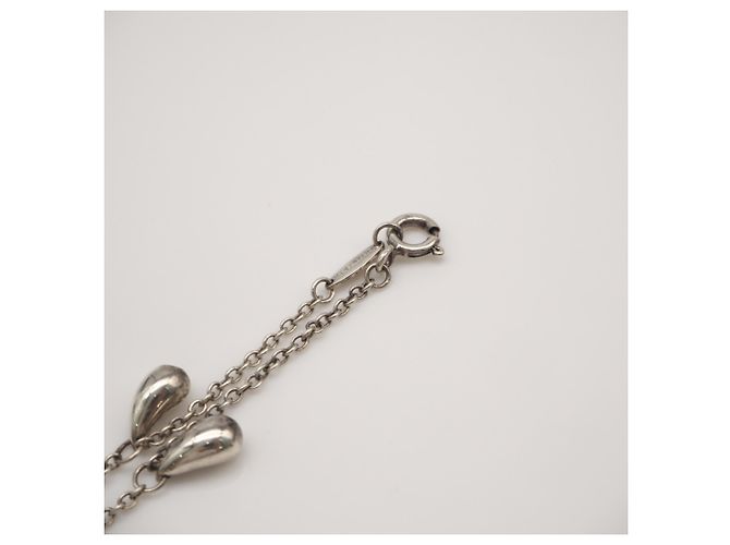 Pulseira charm de prata Tiffany & Co. Elsa Peretti Teardrop - vista 4