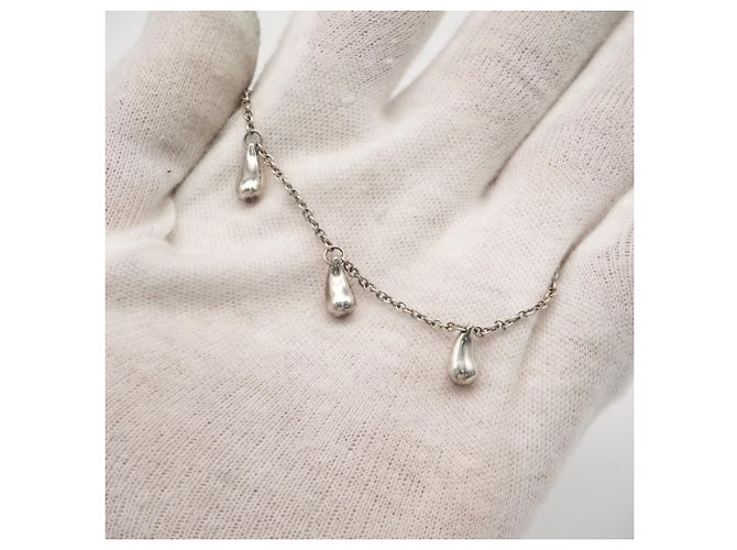 Pulseira charm de prata Tiffany & Co. Elsa Peretti Teardrop - vista 5