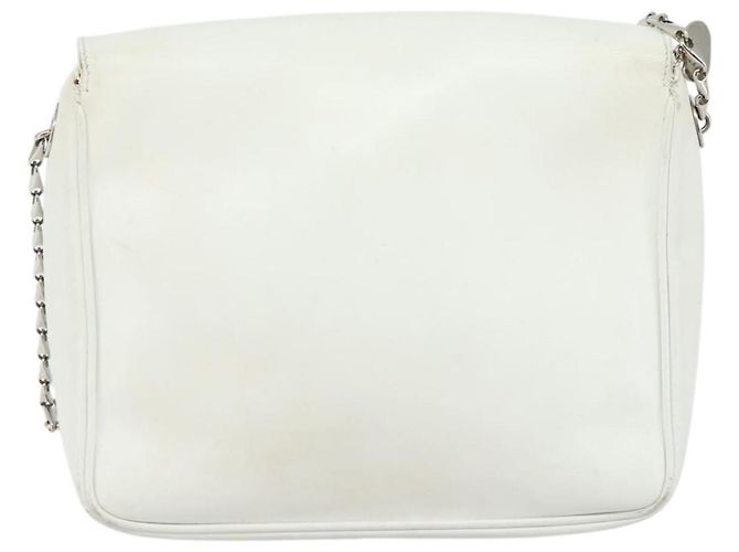 Céline Celine Pelle Vintage Bianco - vista 2