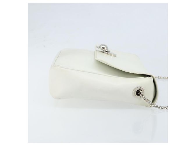 Céline Celine Pelle Vintage Bianco - vista 3