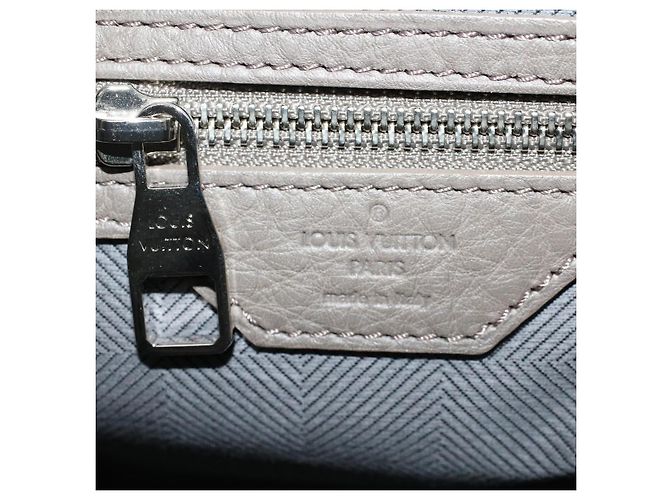 Louis Vuitton Naxos Leather Marrone - vista 7