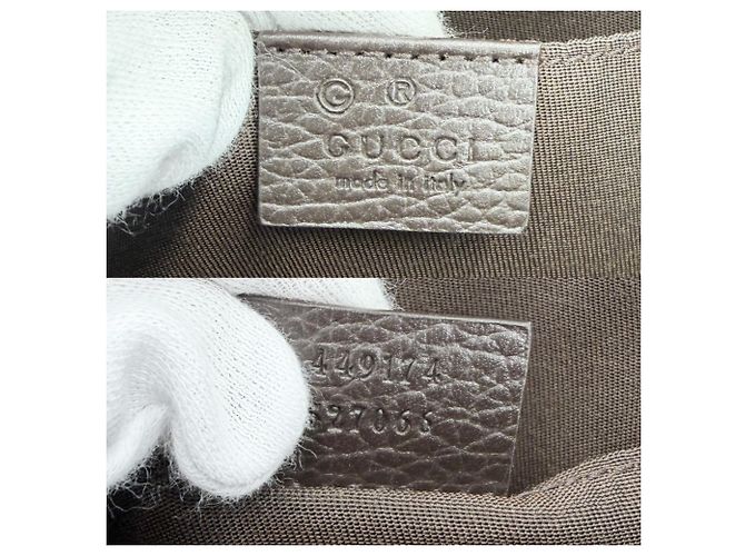 Marsupio Gucci in tela GG marrone e pelle - vista 5