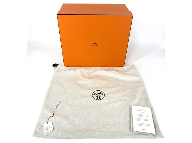 Hermès Borsa Hermes Lindy 30 Marrone - vista 12
