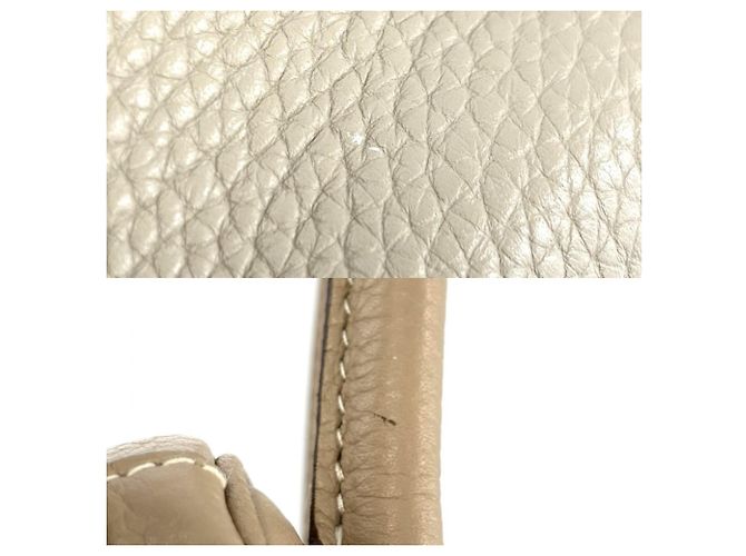 Hermès Borsa Hermes Lindy 30 Marrone - vista 8