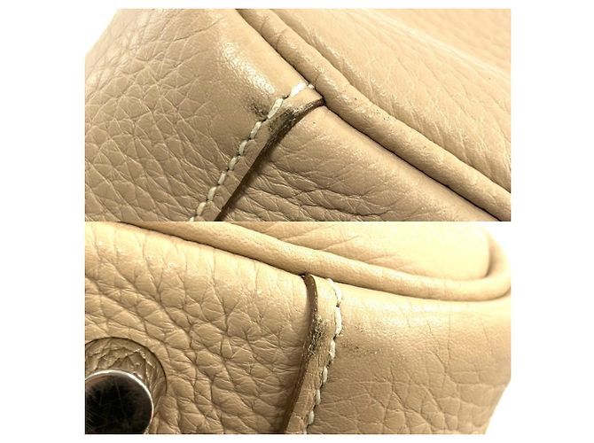Hermès Borsa Hermes Lindy 30 Marrone - vista 9