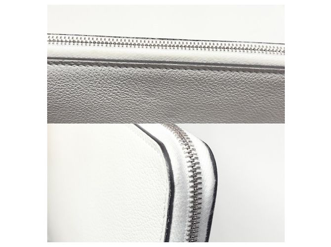 Hermès Cartera larga de cuero Azap para mujer Hermes Blanco - vista 12