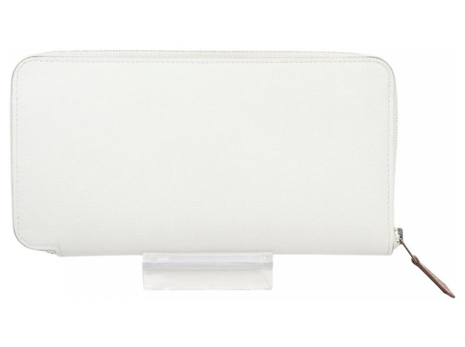 Hermès Cartera larga de cuero Azap para mujer Hermes Blanco - vista 2