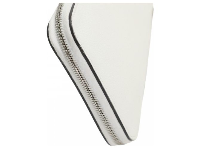 Hermès Cartera larga de cuero Azap para mujer Hermes Blanco - vista 4