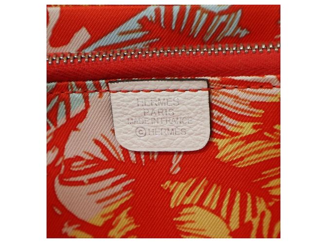 Hermès Cartera larga de cuero Azap para mujer Hermes Blanco - vista 8