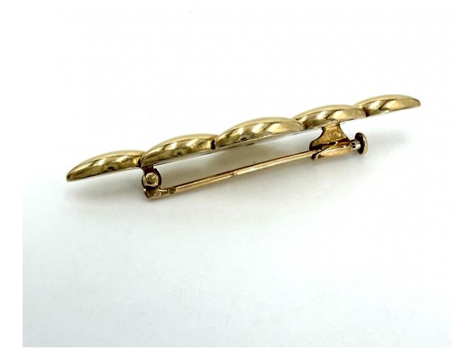 Spilla Cartier in oro giallo 18K - vista 3