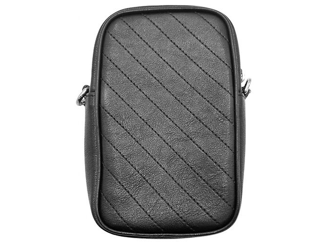 Borsa a tracolla Gucci GG Blondie Chain Nero - vista 2