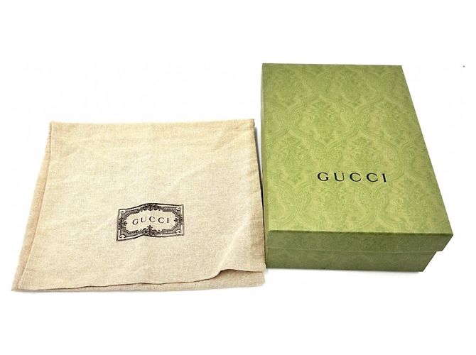 Borsa a tracolla Gucci GG Blondie Chain Nero - vista 7